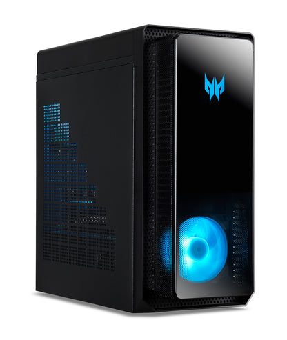 Acer Predator PO3-640G Intel® Core™ i7 i7-12700F 16 GB DDR4-SDRAM 1.51 TB HDD+SSD NVIDIA GeForce RTX 3060 Windows 11 Home Desktop PC Black