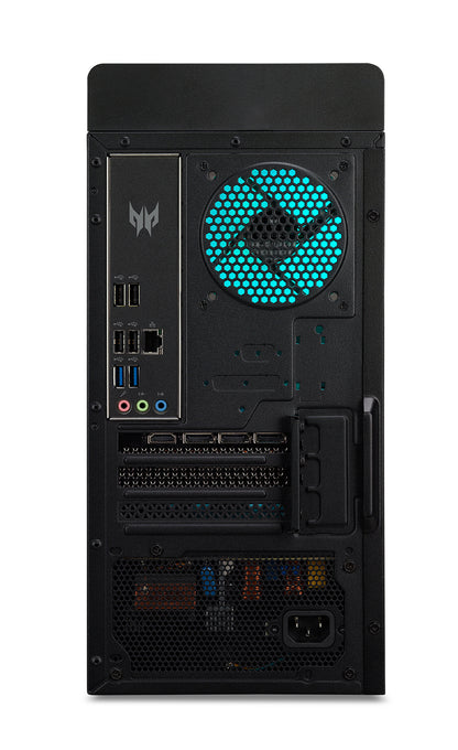 Acer Predator PO3-640G Intel® Core™ i7 i7-12700F 16 GB DDR4-SDRAM 1.51 TB HDD+SSD NVIDIA GeForce RTX 3060 Windows 11 Home Desktop PC Black