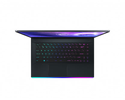 MSI Gaming GE66 12UHS-235 Raider Intel® Core™ i9 i9-12900HK Laptop 15.6" 4K Ultra HD 32 GB DDR5-SDRAM 1 TB SSD NVIDIA GeForce RTX 3080 Ti Wi-Fi 6E (802.11ax) Windows 11 Home Blue, Titanium
