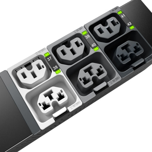APC APDU10350SM power distribution unit (PDU) 48 AC outlet(s) 0U Black