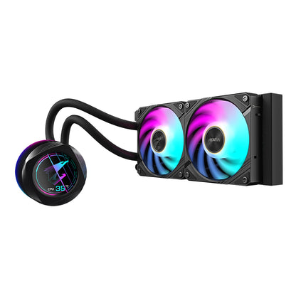 GIGABYTE AORUS WATERFORCE X II 240 Processor All-in-one liquid cooler 4.72" (12 cm) Black