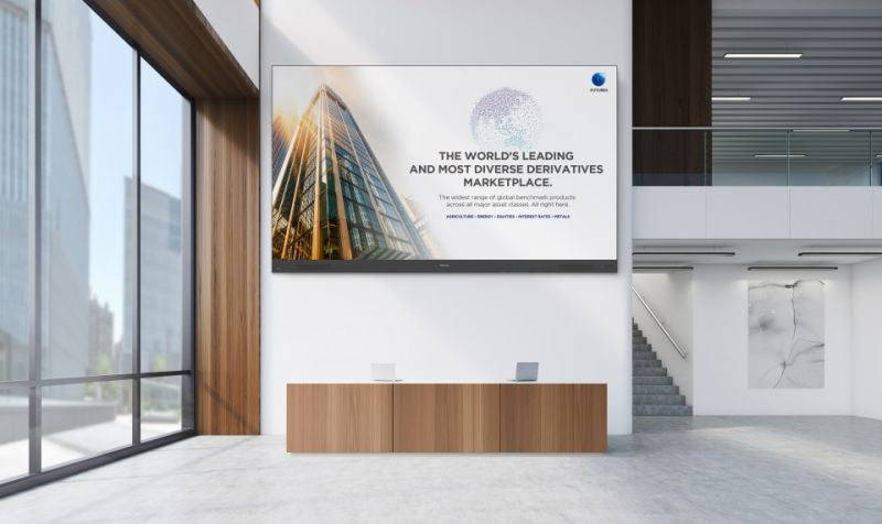 Viewsonic LDP163-181 signage display Digital signage flat panel 163" LCD Wi-Fi 600 cd/m² Full HD Black Android 9.0