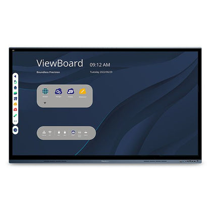 Viewsonic IFP6562 signage display Interactive flat panel 65" LED Wi-Fi 350 cd/m² 4K Ultra HD Black Touchscreen Built-in processor Android 8.0