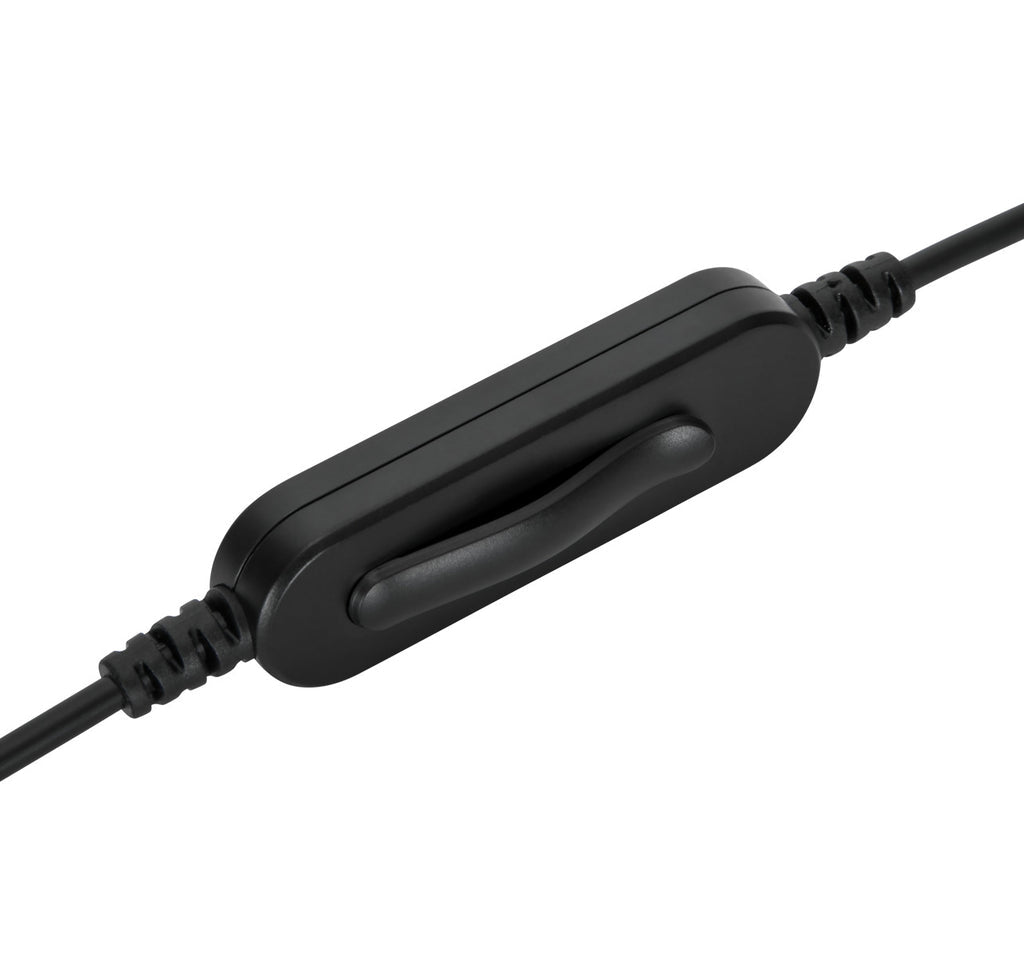 Targus AEH102TT headphones/headset Wired Head-band Office/Call center USB Type-A Black