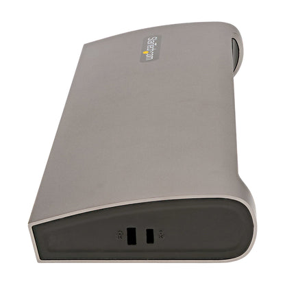 StarTech.com TB4CDOCK laptop dock/port replicator Wired Thunderbolt 4 Black, Gray