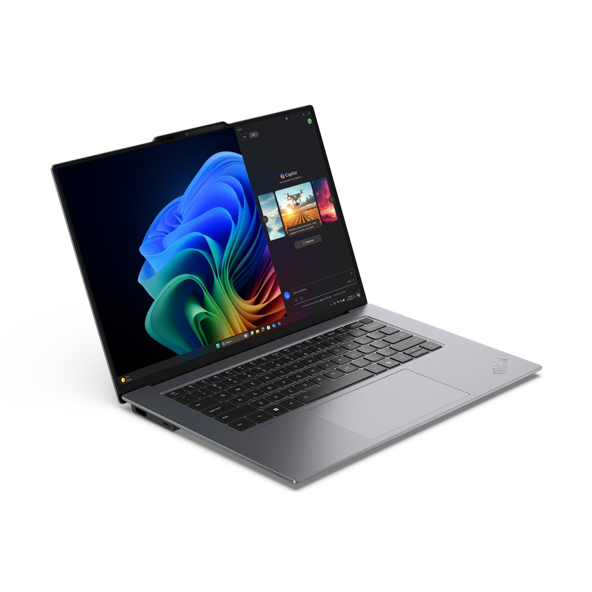Lenovo ThinkPad X9-15 Gen 1 Copilot+ PC Intel Core Ultra 7 258V Laptop 15.3" Touchscreen 2.8K 32 GB LPDDR5x-SDRAM 1 TB SSD Wi-Fi 7 (802.11be) Windows 11 Pro Gray