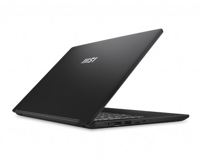 MSI Modern C12M-032 Intel® Core™ i5 i5-1235U Laptop 14" Full HD 8 GB DDR4-SDRAM 512 GB SSD Wi-Fi 6 (802.11ax) Windows 11 Home Black