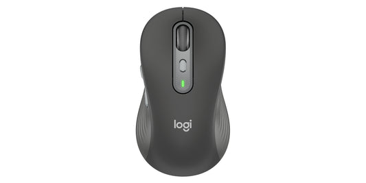 Logitech 920-012427 keyboard Mouse included Office RF Wireless + Bluetooth QWERTY English Graphite