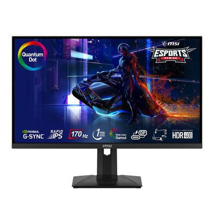 MSI G274QPF-QD computer monitor 27" 2560 x 1440 pixels Quad HD Black