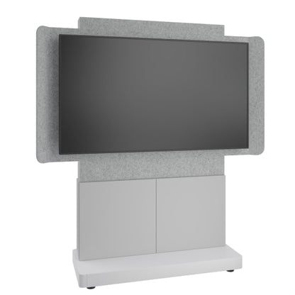 Middle Atlantic Products FM-DS-4875FS-BD8W TV mount/stand 65" Gray, Silver, White