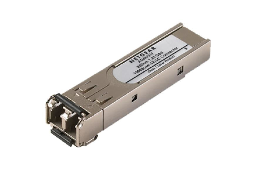 NETGEAR AGM731F network transceiver module Fiber optic 1250 Mbit/s SFP 850 nm