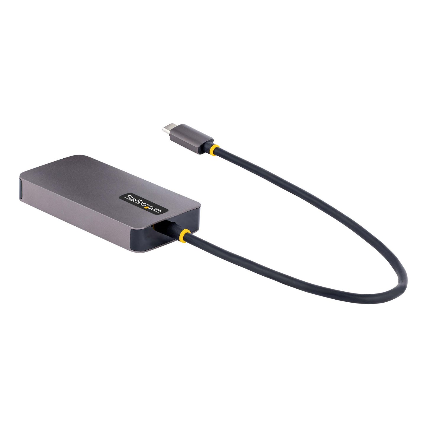 StarTech.com 118-USBC-HDMI-VGADVI USB graphics adapter 3840 x 2160 pixels Gray