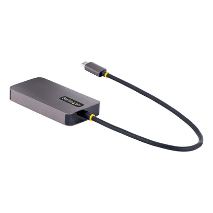 StarTech.com 118-USBC-HDMI-VGADVI USB graphics adapter 3840 x 2160 pixels Gray