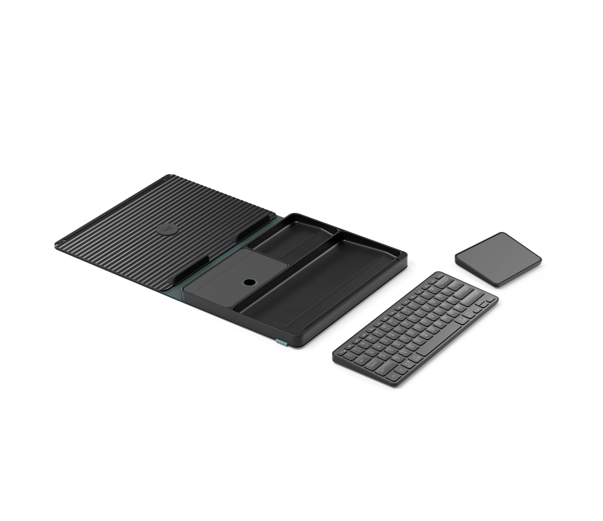 Logitech 920-011236 mobile device keyboard QWERTY English Bluetooth Gray