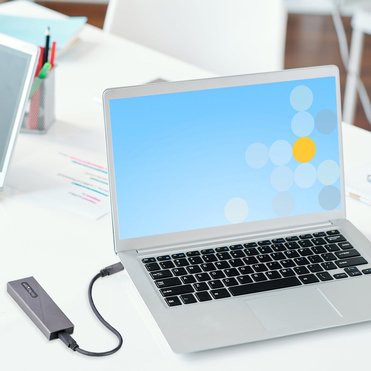 StarTech.com M2-USB-C-NVME-SATA storage drive enclosure SSD enclosure Gray M.2
