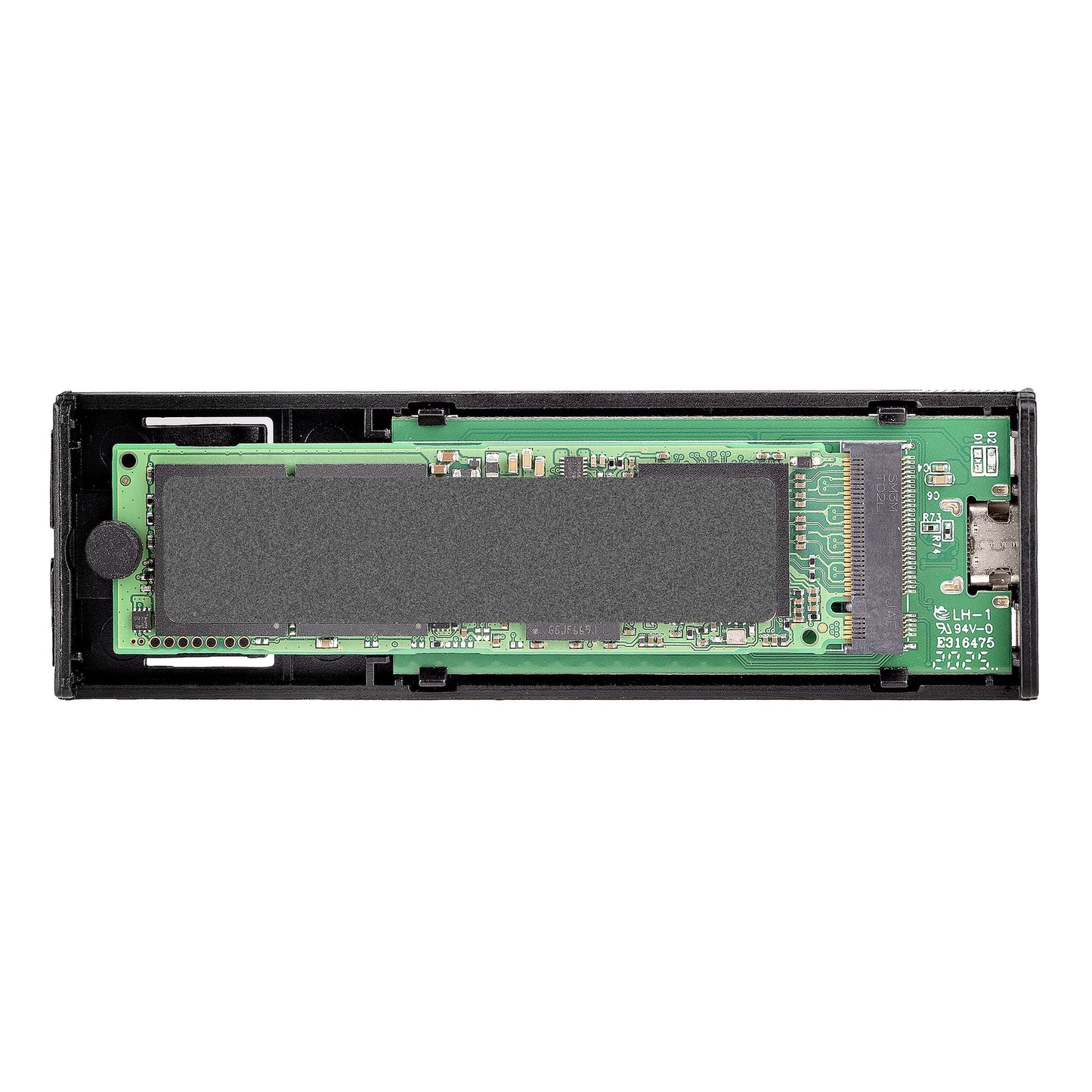 StarTech.com M2-USB-C-NVME-SATA storage drive enclosure SSD enclosure Gray M.2