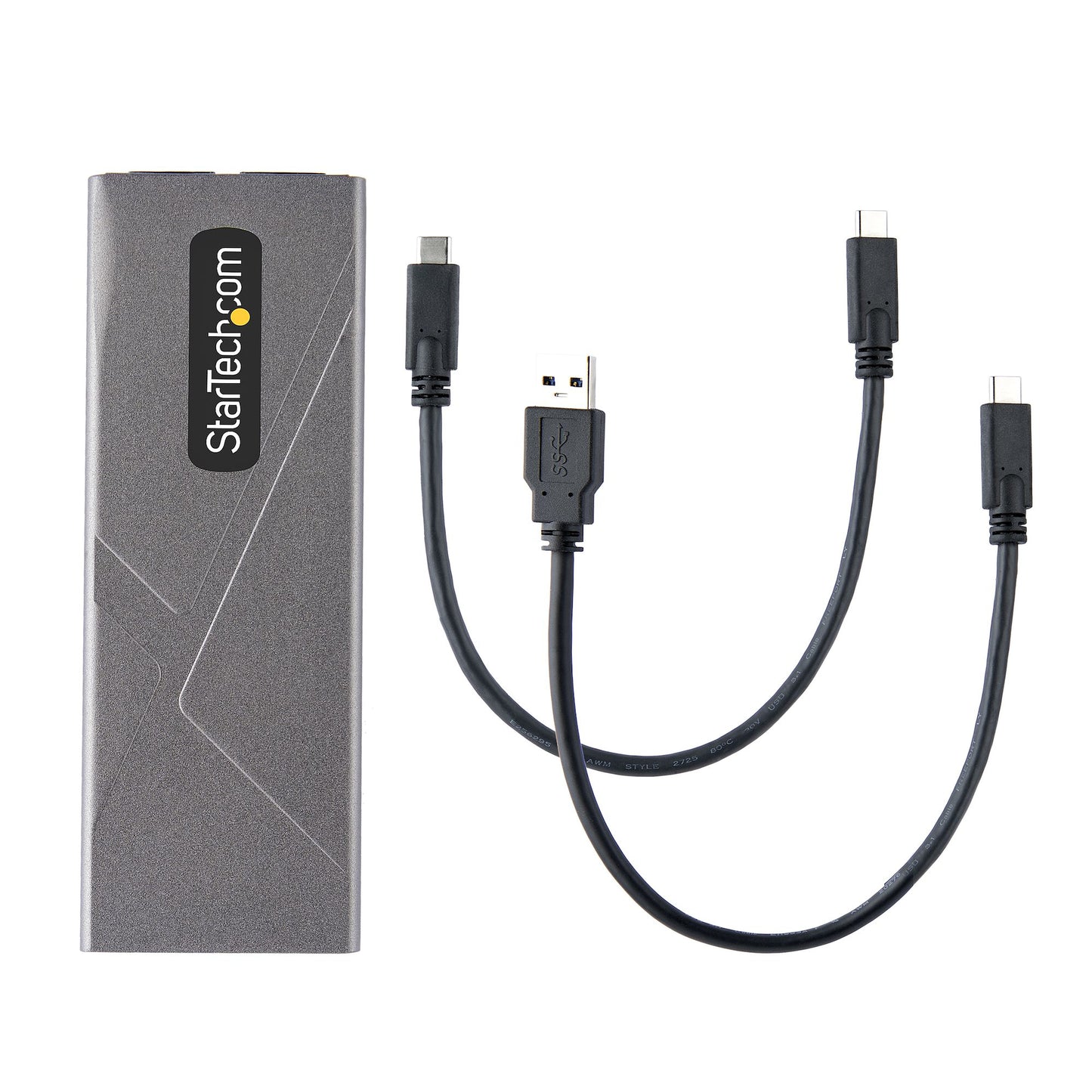 StarTech.com M2-USB-C-NVME-SATA storage drive enclosure SSD enclosure Gray M.2