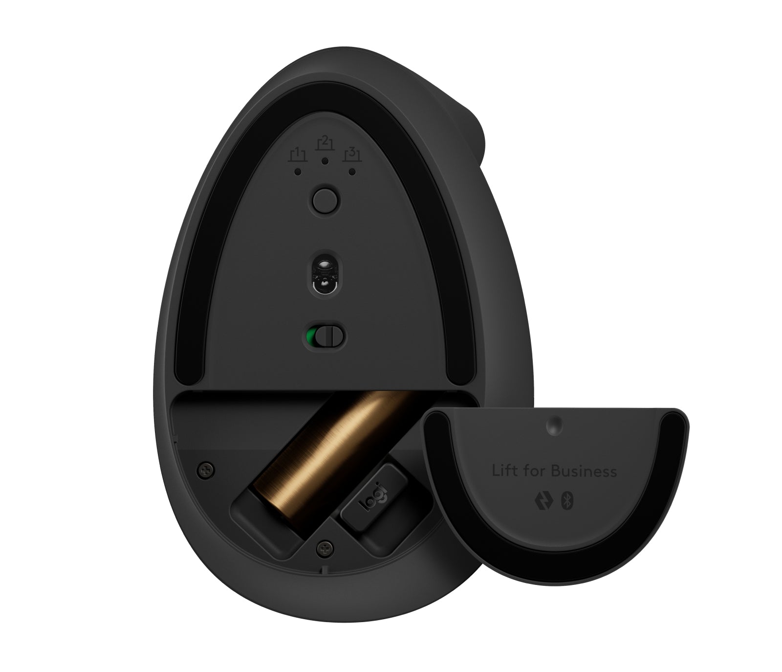 Logitech 910-006491 mouse Office Right-hand RF Wireless + Bluetooth Optical 4000 DPI