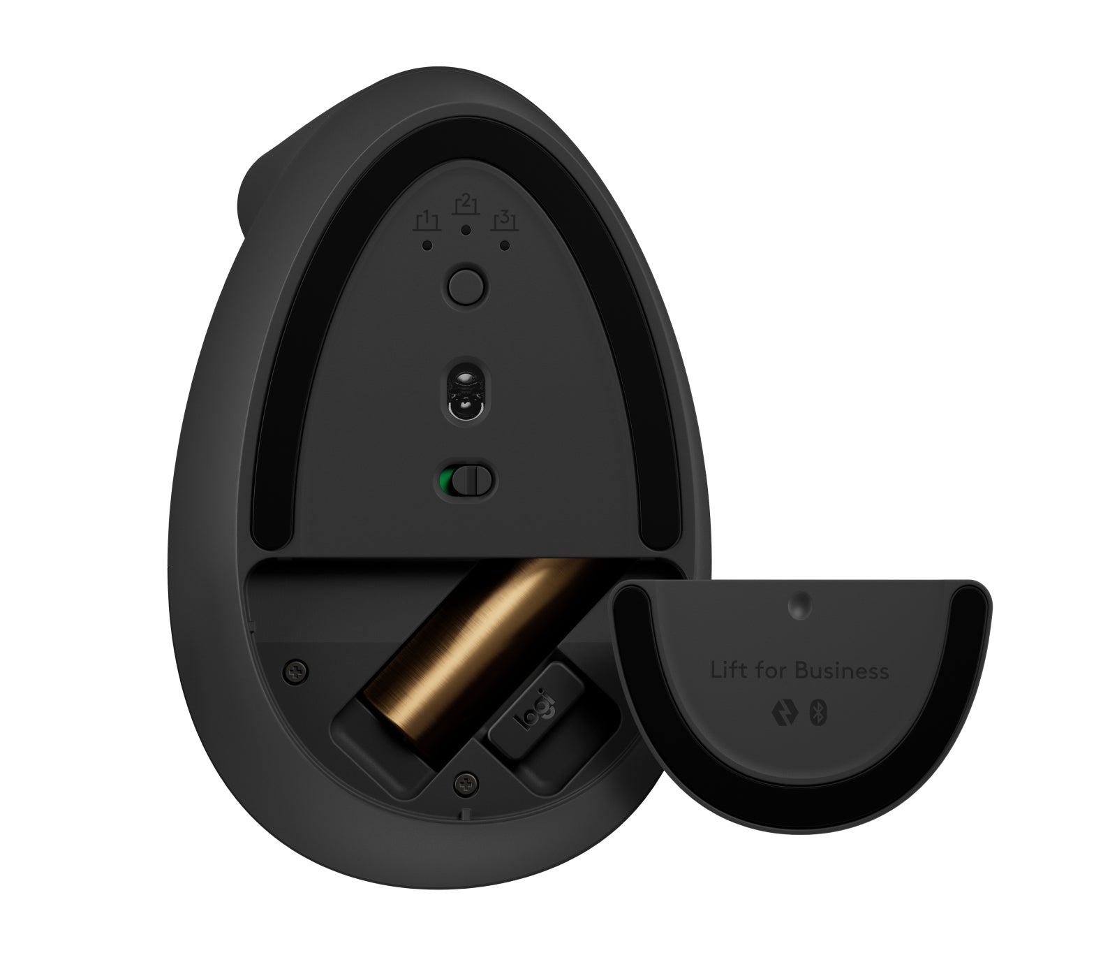 Logitech 910-006492 mouse Office Left-hand RF Wireless + Bluetooth Optical 4000 DPI
