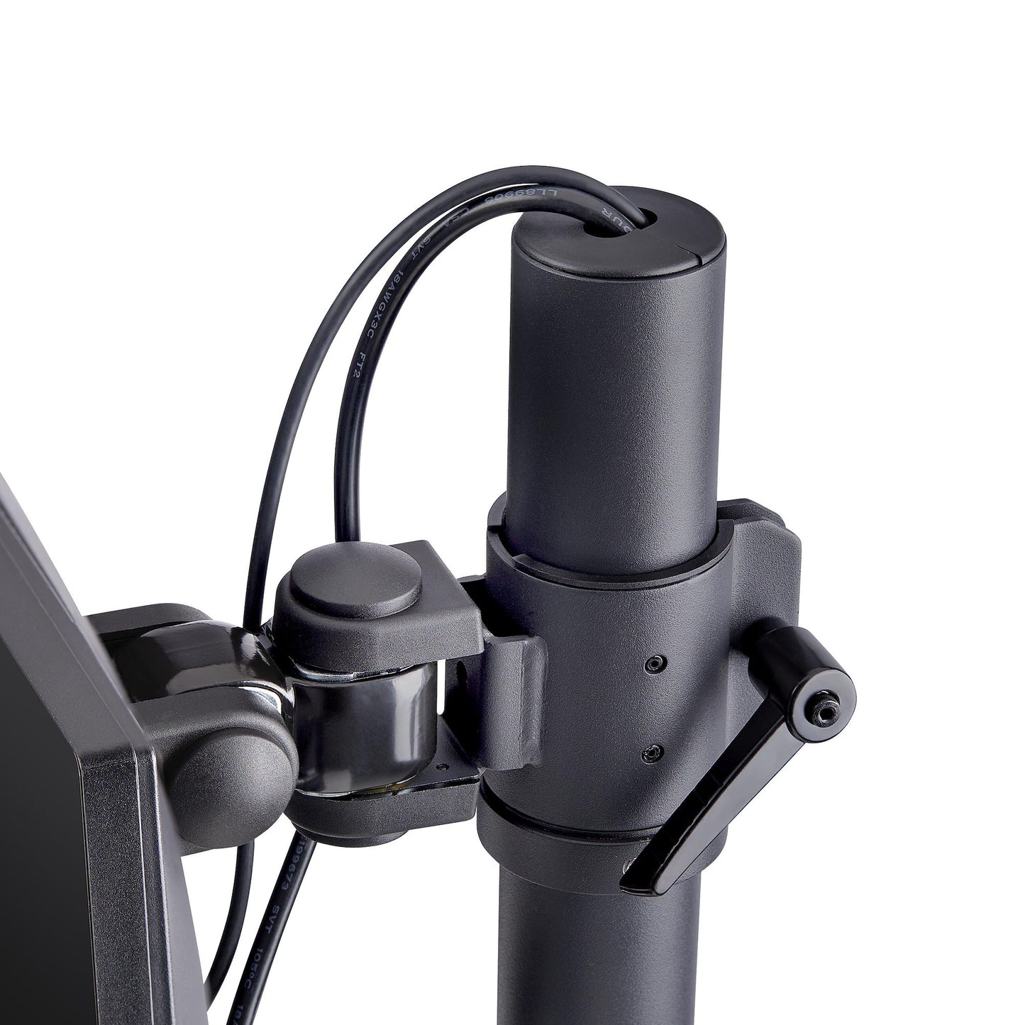 StarTech.com H2MPV-MONITOR-MOUNT monitor mount / stand 49" Desk Black