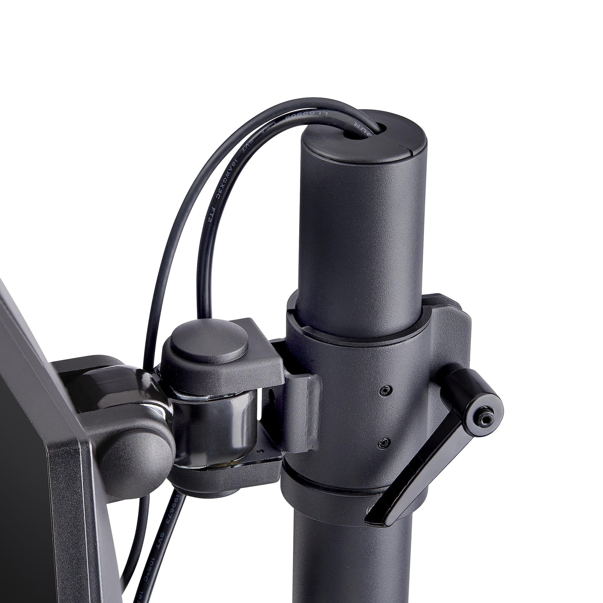 StarTech.com H2MPV-MONITOR-MOUNT monitor mount / stand 49" Desk Black