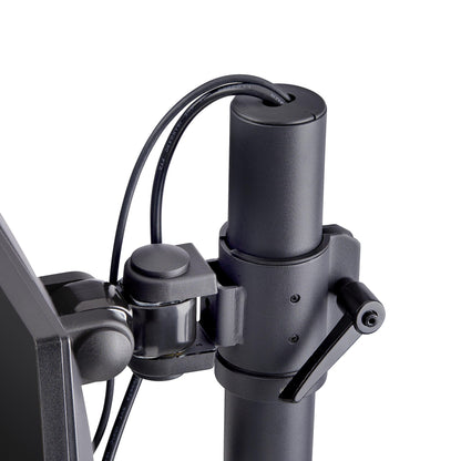 StarTech.com H2MPV-MONITOR-MOUNT monitor mount / stand 49" Desk Black