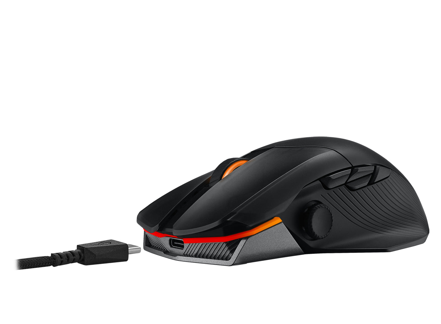 ASUS ROG Chakram X mouse Gaming Right-hand RF Wireless + Bluetooth + USB Type-A Optical 36000 DPI