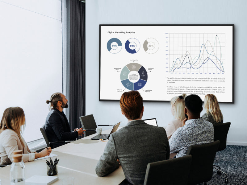 Viewsonic CDE9830 signage display 98" Wi-Fi 500 cd/m² 4K Ultra HD Black Built-in processor Android 11