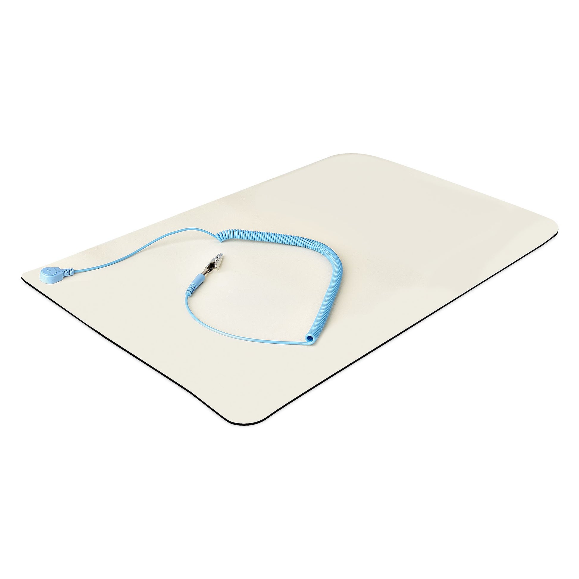 StarTech.com SM-ANTI-STATIC-MAT antistatic mat Beige, Black Polyvinyl chloride (PVC) 1 pc(s)
