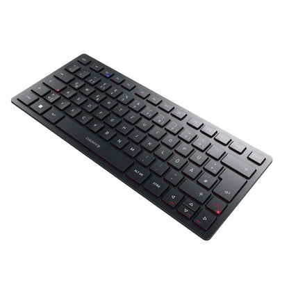 CHERRY JK-9250US-2 keyboard Universal USB + RF Wireless + Bluetooth QWERTY US English Black, Red