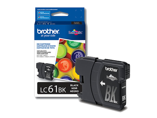 Brother LC61BK ink cartridge 1 pc(s) Original Standard Yield Black