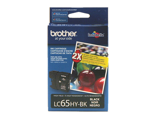 Brother LC65HYBK ink cartridge 1 pc(s) Original High (XL) Yield Black