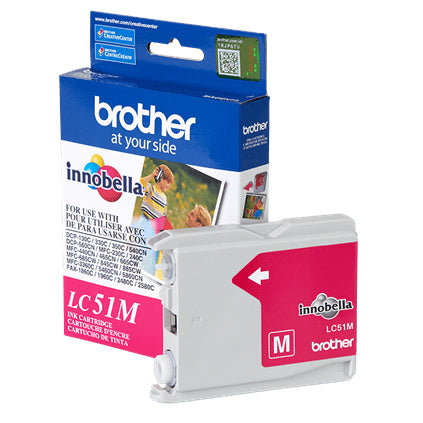 Brother LC51M ink cartridge 1 pc(s) Original Standard Yield Magenta
