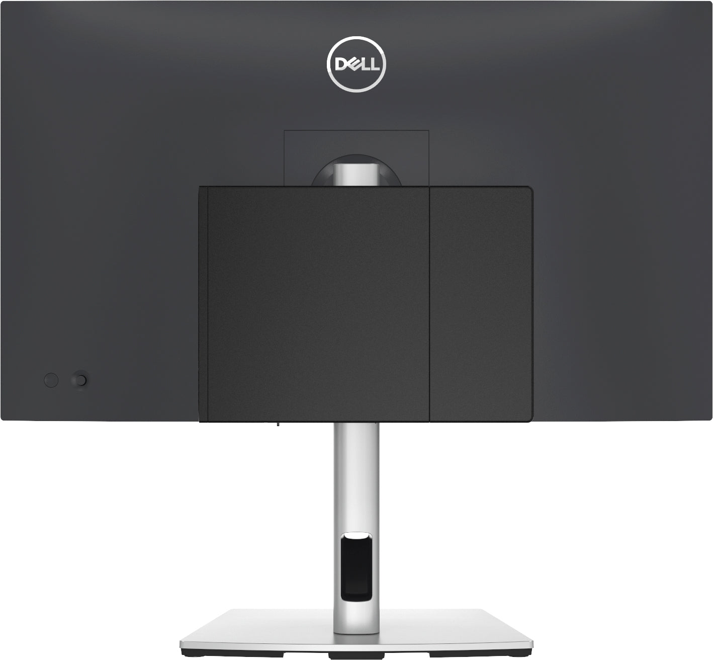 DELL MFS22 27" Desk Silver, Black