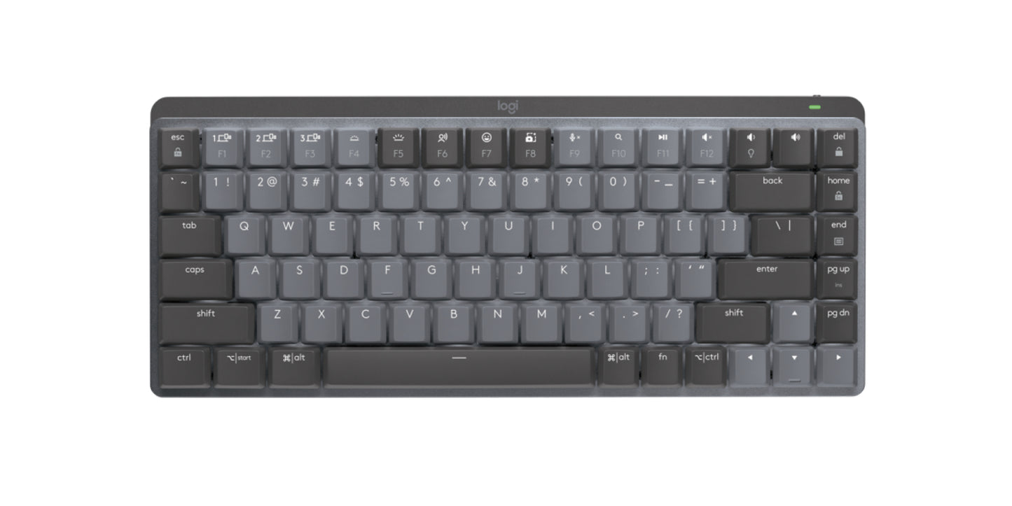 Logitech 920-010551 keyboard Office RF Wireless + Bluetooth QWERTY English Graphite