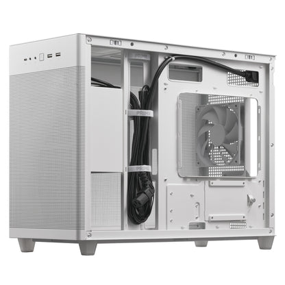 ASUS Prime AP201 MicroATX Case Mini Tower White