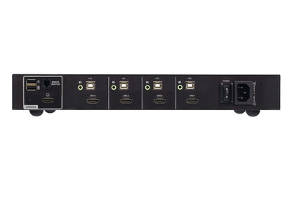 ATEN CS1184H4 KVM switch Black