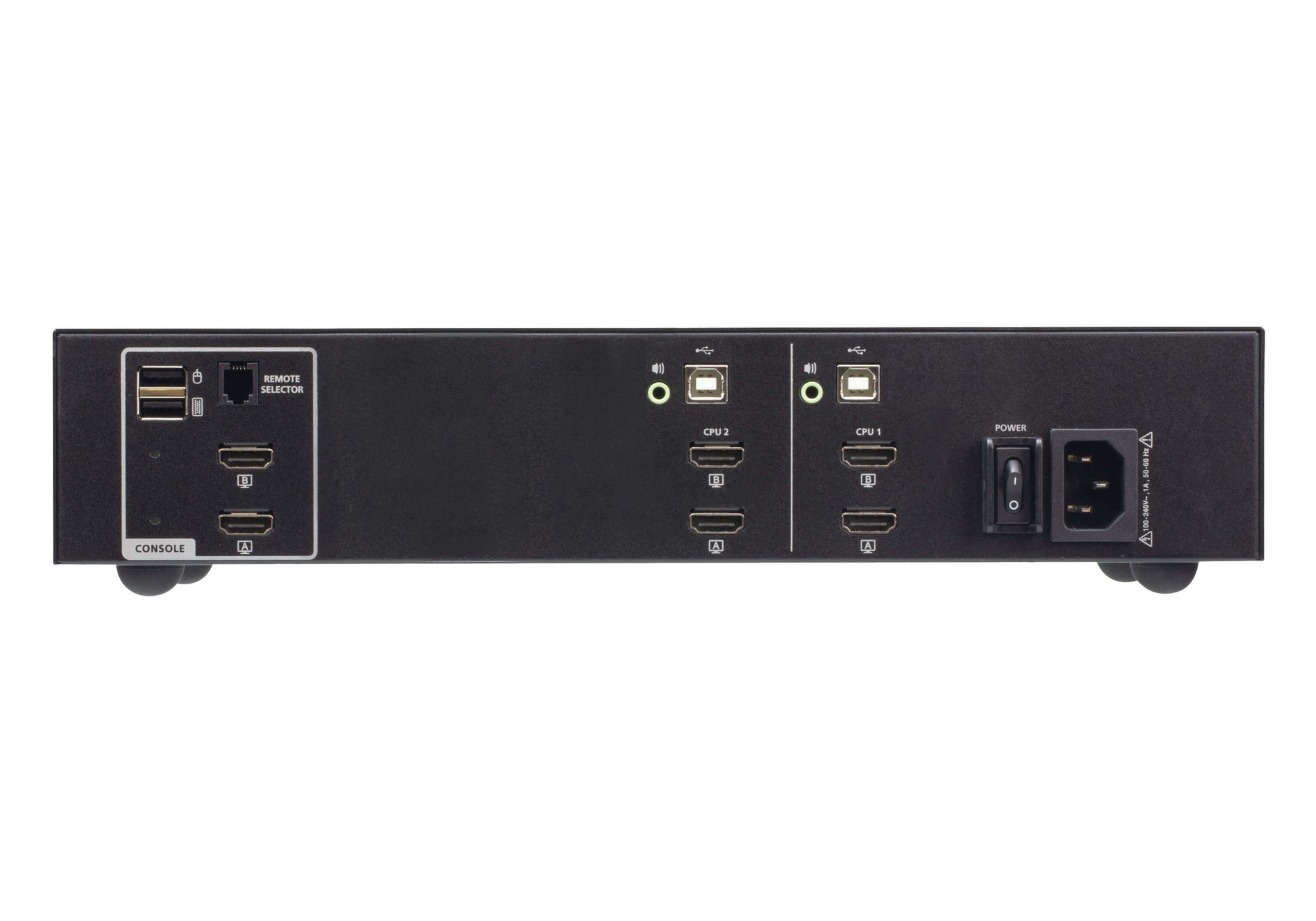 ATEN CS1142H4 KVM switch Black