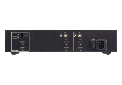 ATEN CS1142H4 KVM switch Black