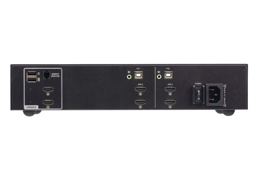 ATEN CS1142H4 KVM switch Black