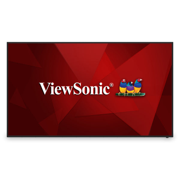 Viewsonic CDE7512 signage display Digital signage flat panel 75" Wi-Fi 330 cd/m² 4K Ultra HD Black Built-in processor Android 9.0 16/7