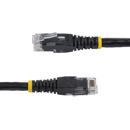 StarTech.com C6PATCH50BK networking cable Black 600" (15.2 m) Cat6 U/UTP (UTP)