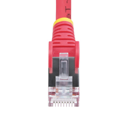 StarTech.com NLRD-25F-CAT6A-PATCH networking cable Red 299.2" (7.6 m) S/FTP (S-STP)