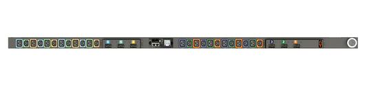Vertiv Geist MNR5MGW1-24PBB8-5CS15A0A10-S-A power distribution unit (PDU) 24 AC outlet(s) 0U Black