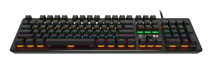 MSI FORGE GK300 BLUE US keyboard Gaming USB QWERTY US English Black
