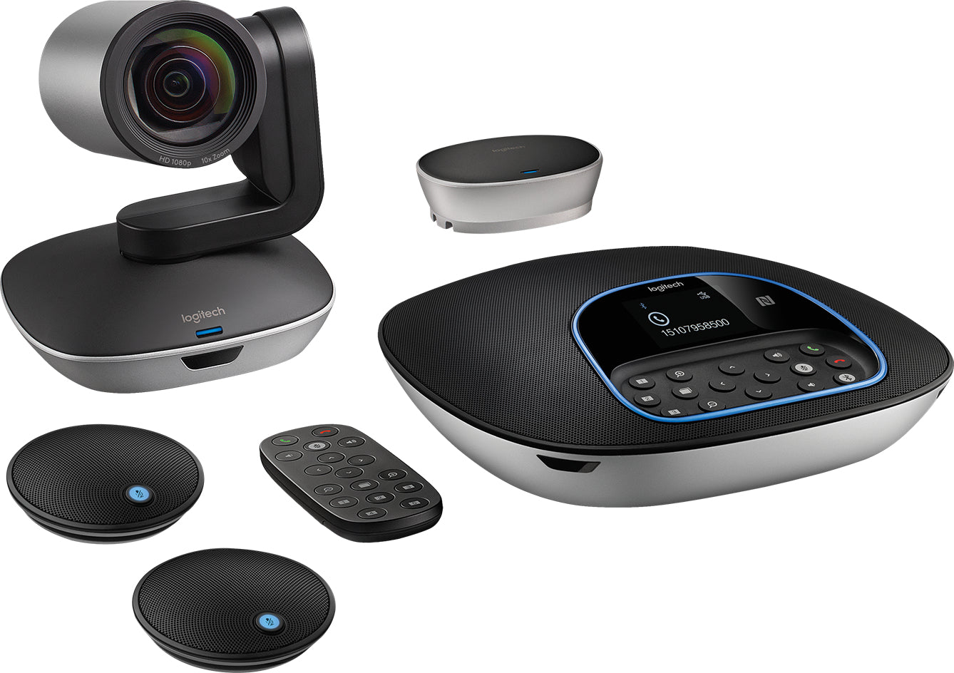 Logitech 960-001060 video conferencing system 20 person(s) Group video conferencing system