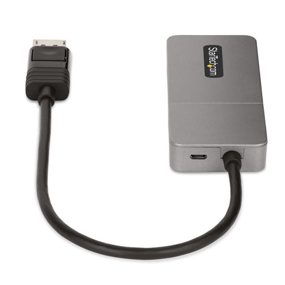 StarTech.com MST14DP123HD video cable adapter 11.8" (0.3 m) DisplayPort 3 x HDMI Gray