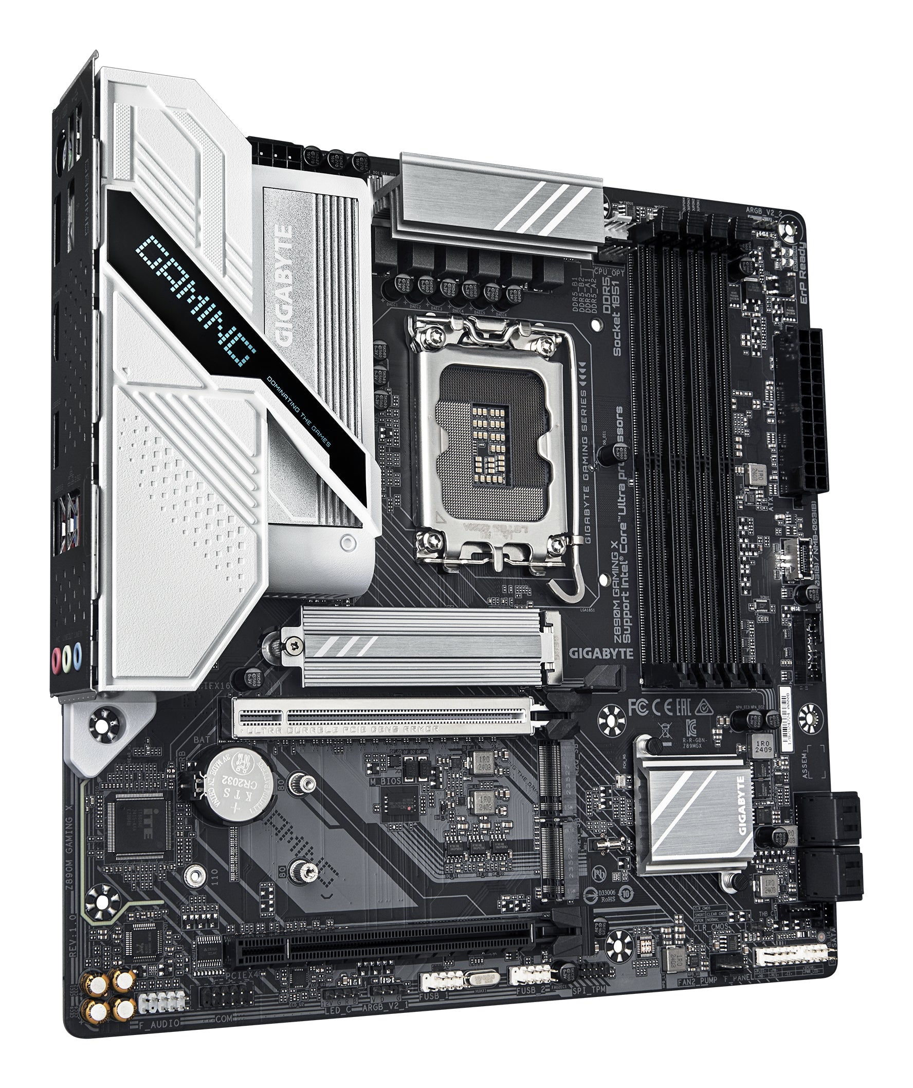 GIGABYTE Z890M GAMING X motherboard Intel Z890 LGA 1851 (Socket V1) micro ATX