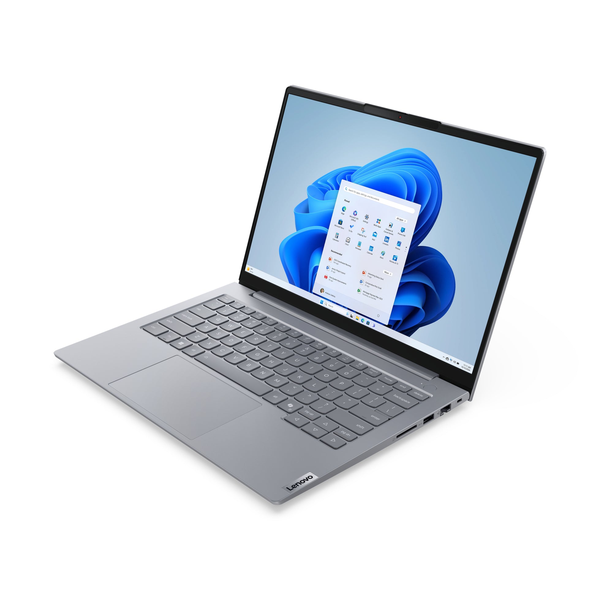 Lenovo ThinkBook 14 G8 IAL Intel Core Ultra 7 255H Laptop 14" Touchscreen WUXGA 16 GB DDR5-SDRAM 512 GB SSD Wi-Fi 6E (802.11ax) Windows 11 Pro Gray