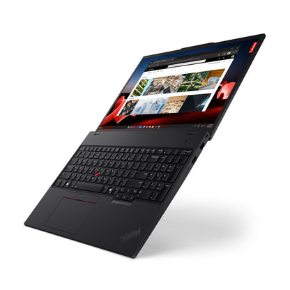 Lenovo ThinkPad T16 Gen 3 Intel Core Ultra 5 125U Laptop 16" WUXGA 16 GB DDR5-SDRAM 256 GB SSD Wi-Fi 6E (802.11ax) Windows 11 Pro English Black